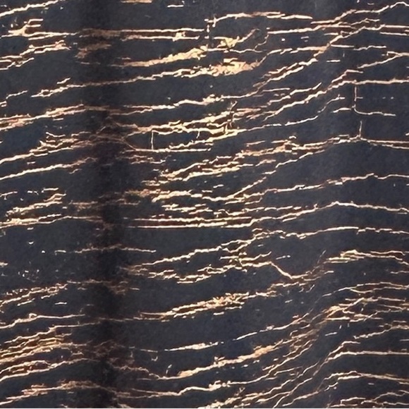 Nike Pro Dri Fit quarter zip pullover top, women's sz. L, gray w/bronze metallic - Picture 2 of 10